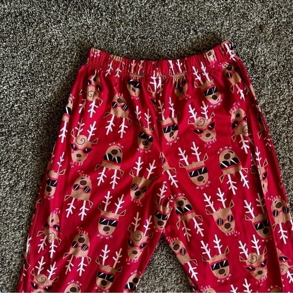 Toast & Jammies reindeer flannel pajama pants small - Picture 5 of 6